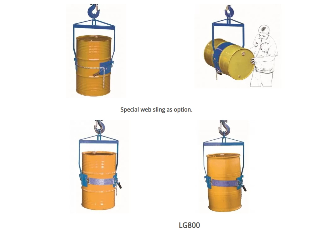 LM800N / LG800 Κάθετοι ανυψωτήρες τυμπάνων